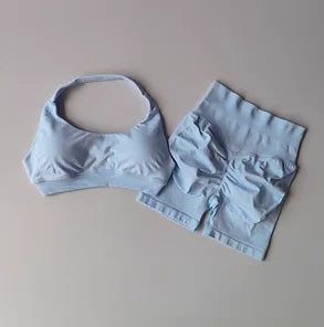 Ensemble de Sport Femme – Brassière & Shorty