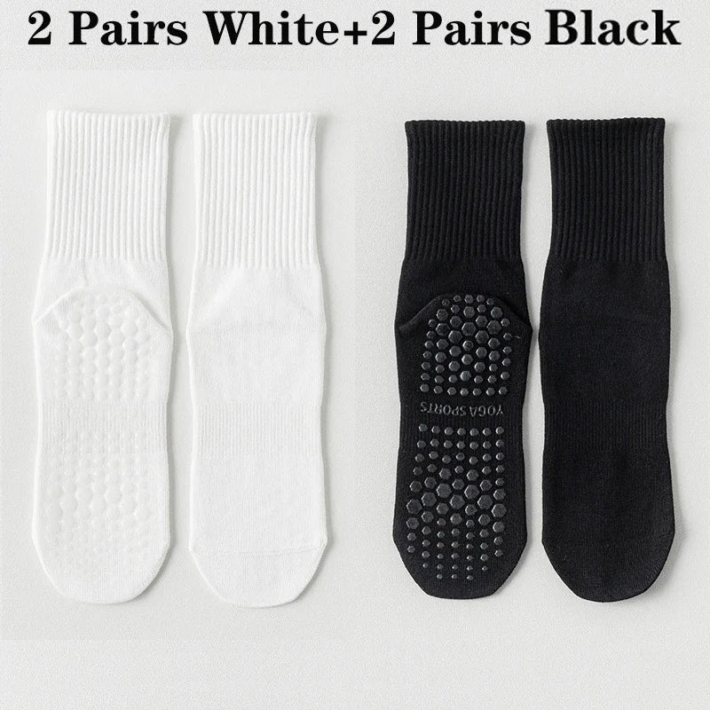 Chaussettes de Yoga & Pilates Antidérapantes