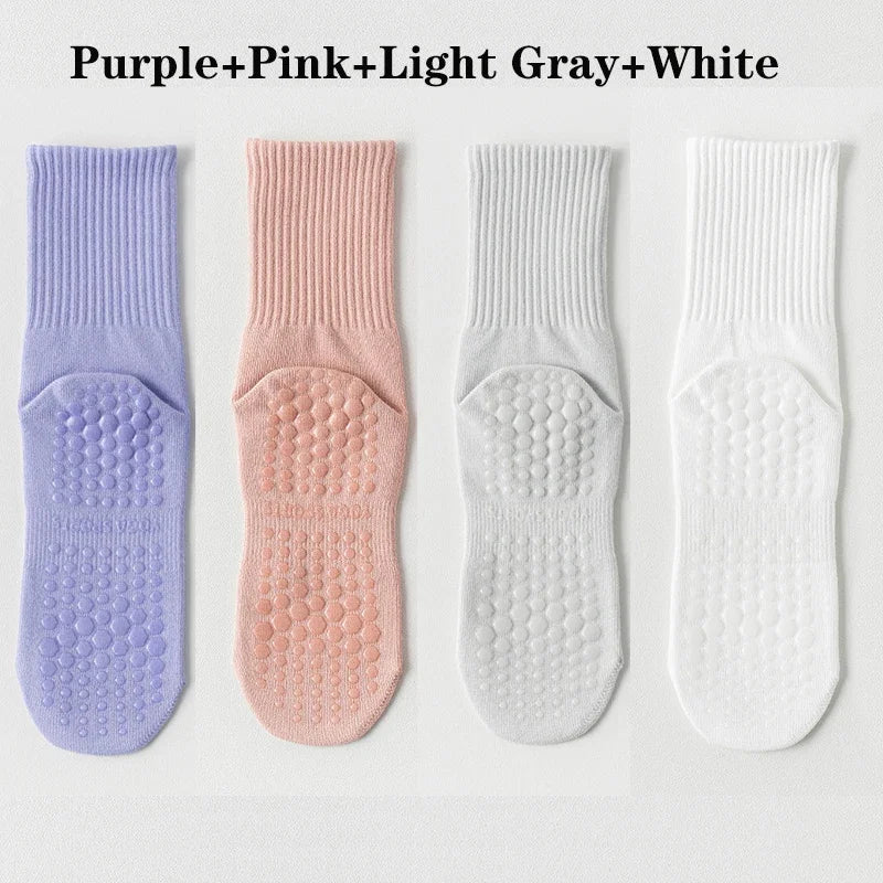Chaussettes de Yoga & Pilates Antidérapantes