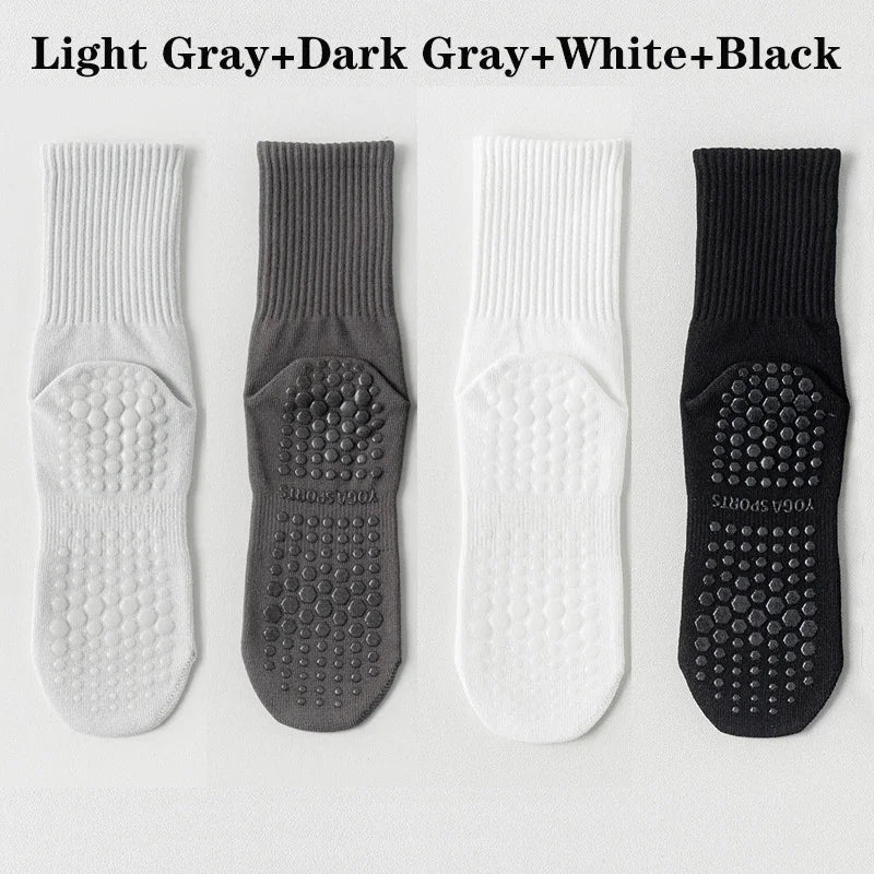Chaussettes de Yoga & Pilates Antidérapantes