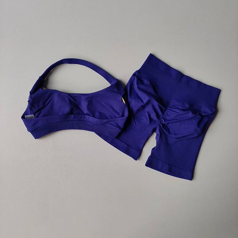 Ensemble de Sport Femme – Brassière & Shorty