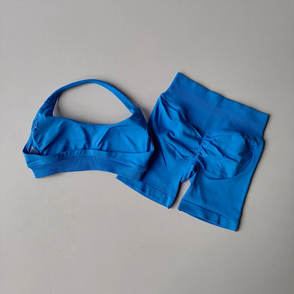 Ensemble de Sport Femme – Brassière & Shorty