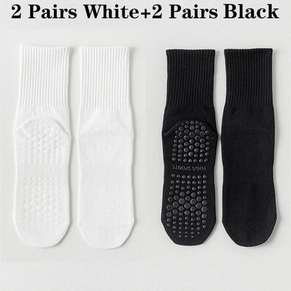 Chaussettes de Yoga & Pilates Antidérapantes