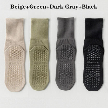 Chaussettes de Yoga & Pilates Antidérapantes