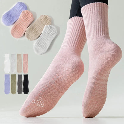 Chaussettes de Yoga & Pilates Antidérapantes