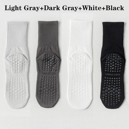 Chaussettes de Yoga & Pilates Antidérapantes