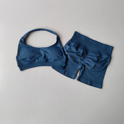 Ensemble de Sport Femme – Brassière & Shorty