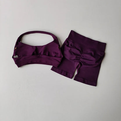 Ensemble de Sport Femme – Brassière & Shorty
